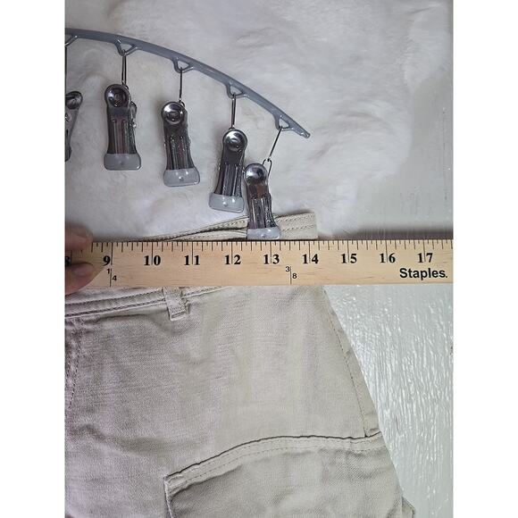 Y2K Mini Skirt Cotton On Bobbie Cargo Mini Skirt Womens 4 Khaki School Party - Picture 2 of 6